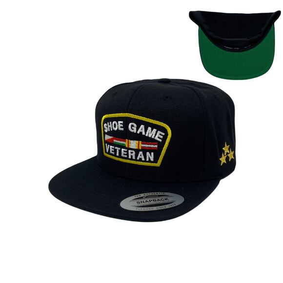 Shoe Game Veteran Snapback Hat - Picture 1 of 9